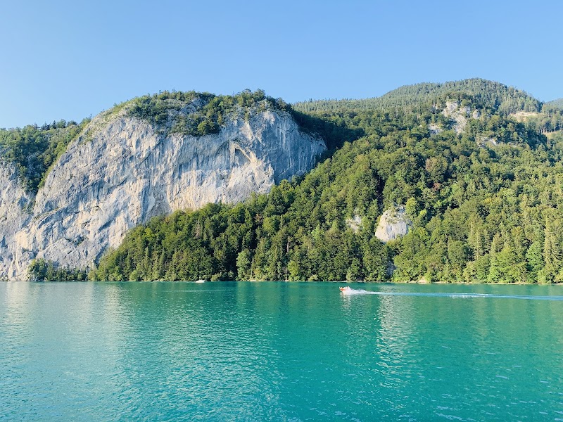 Wolfgangsee lake near St. Gilgen in Austria